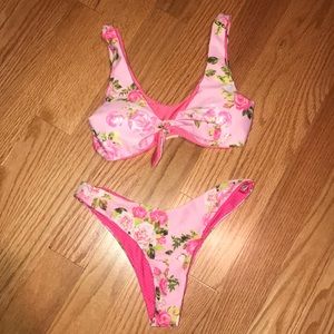 Zaful Floral Bikini